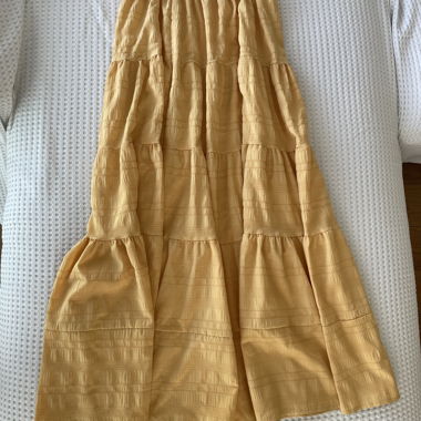 Long Yellow Skirt