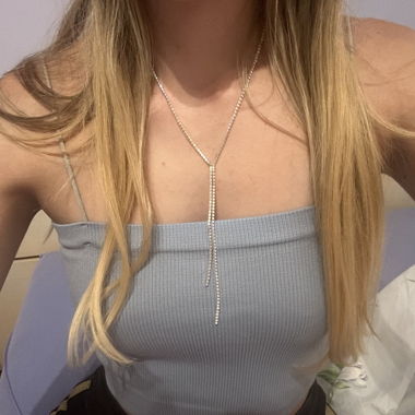 Manor Rhinestone Necklace