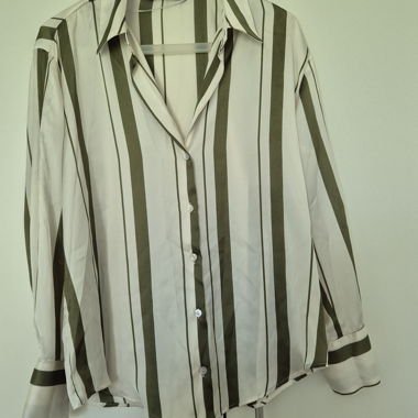 Zara gestreifte Bluse - M