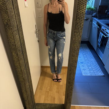 Jeans im used look