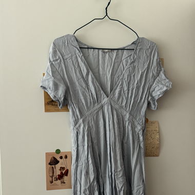 Blaues Sommerkleid