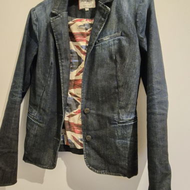 Blazer en jean de haute qualité