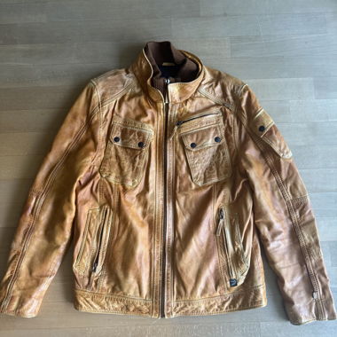 Lederjacke