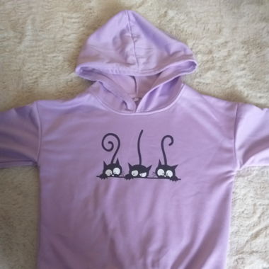Pull à capuche printemps-été