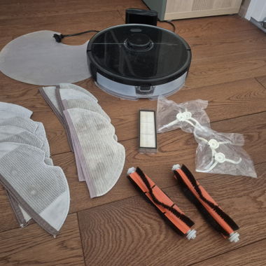 Robot s5 max vacuum with accessory set