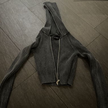 Y2K Zipper Jacket / Slim Top