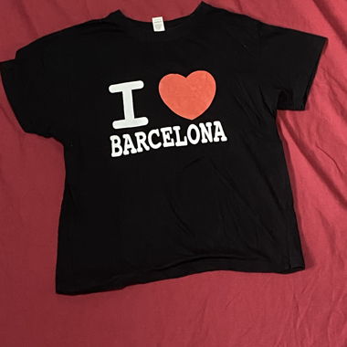 “I ❤️ barcelona” tshirt