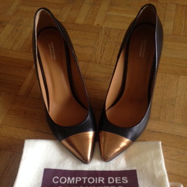 Hauts talons bicolore