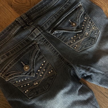 y2k flare jeans vintage