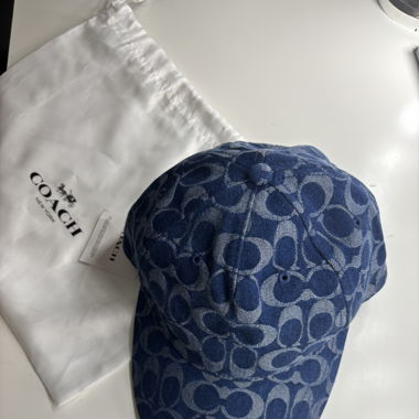 Coach Baseballkappe aus Denim