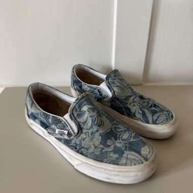 Vans in tessuto jeans blu - Slip-on - 39