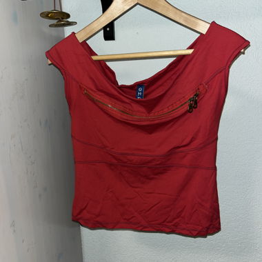 Top rosso