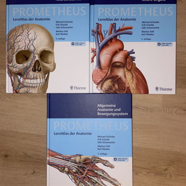 Atlases d'anatomie Prometheus