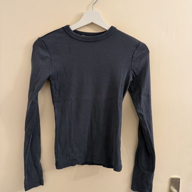 Zara Ribbed Longsleeve Top