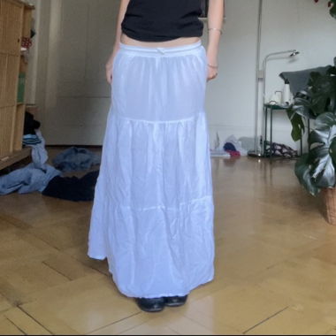 White Long Skirt