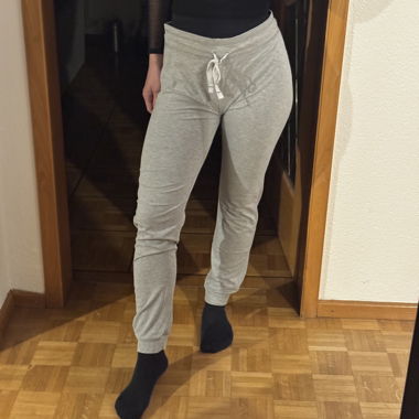 Training trousers, light grey