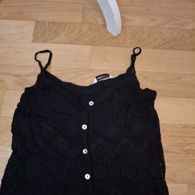 Stradivarius Bluse Löcherstick