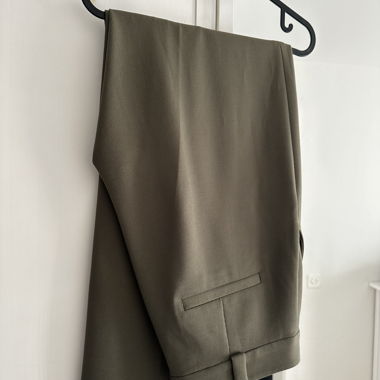 Olive Suit Trousers