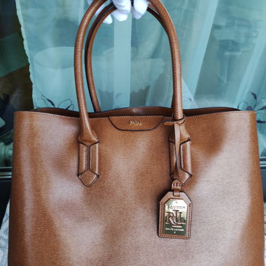 Borsa    Lauren Ralph Lauren   grande in pelle 