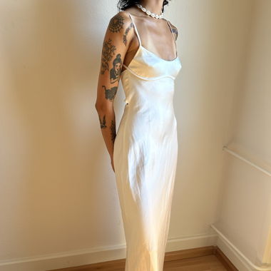 elegante vestito bianco