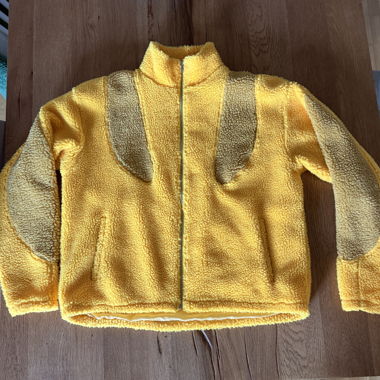 Gelbe SYSTEMIC Fleecejacke Grösse L