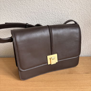 Borsa a tracolla in pelle &other Stories