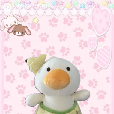 banana duck plushie