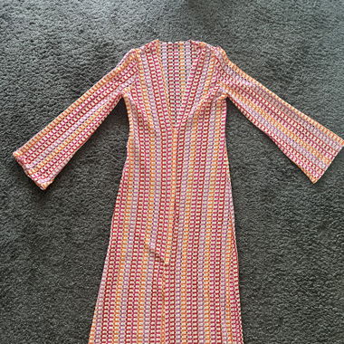 Strandkleid Missoni-Style,Gr. M, Ibiza Style, Boho