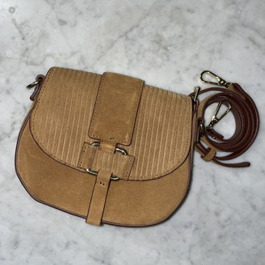 Handtasche aus Wildleder von Zara