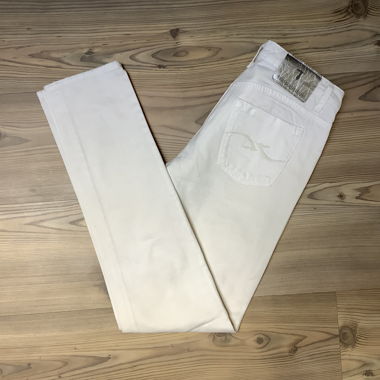 Trussardi Jeans jean droit couleur crème, taille 26