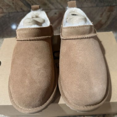 UGG CLASSIC MICRO UNISEX - chausson - chestnut