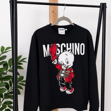 Felpa Moschino nera