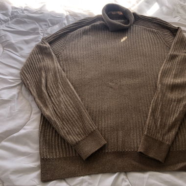 Herren-Rollkragenpullover, Grösse M, Pier One