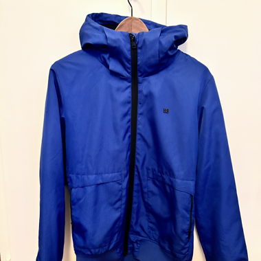 Giacca con cappuccio DC blu