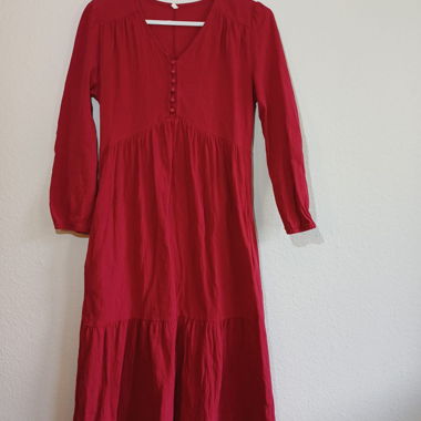 Abito Estivo Rosso Taglia S