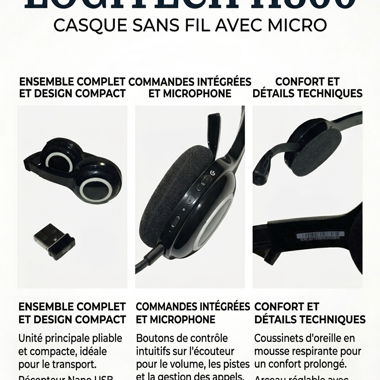 Logitech H800 wireless headset