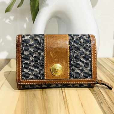 Coach Denim Wallet
