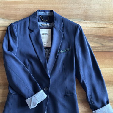 Blazer Hilfiger Denim bleu marine Taille M