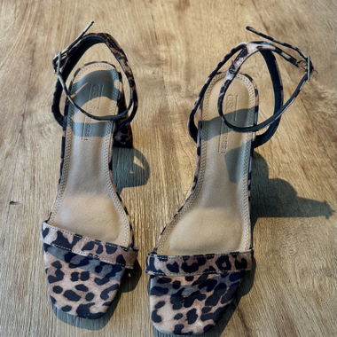 Leoparden High Heels Asos Gr. 37