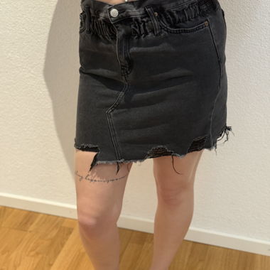 Jupe en jean noire
