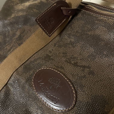 Mulberry Brown Travel Bag