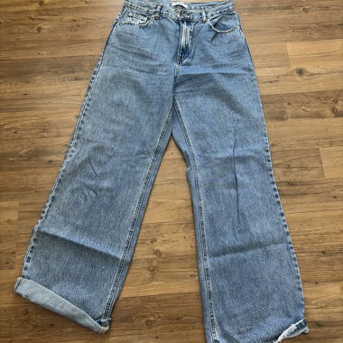Weite Vintage-Jeans