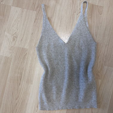 Top in maglia beige di ONLY