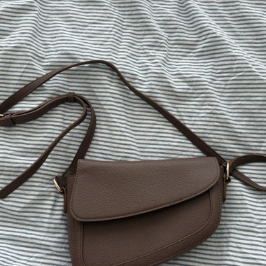 Sac bandoulière marron