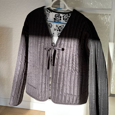 Veste réversible matelassée
