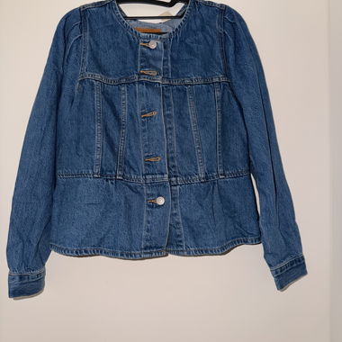 Levi's Jeansjacke mit Rüschen