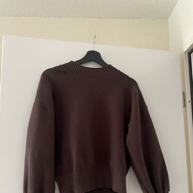 Dark brown hoodie 