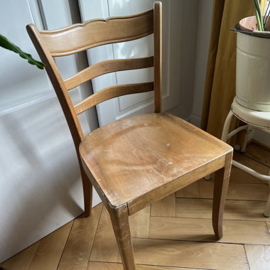 Wooden chair