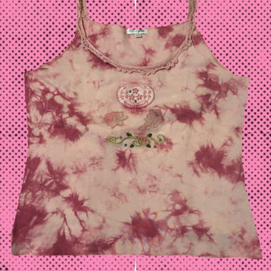 Miss You Rosanes Tie-Dye-Top