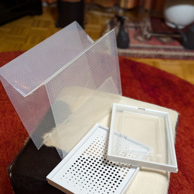 Stapelbare Schuhboxen